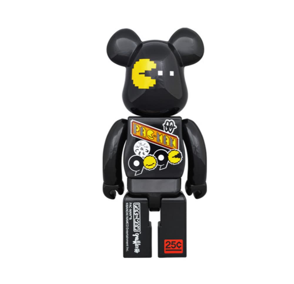 Bearbrick PAC MAN × GRAFFLEX × 9090 BE@RBRICK Pac-Man x Grafflex 400% \u0026 100% Set | FallenFront NZ