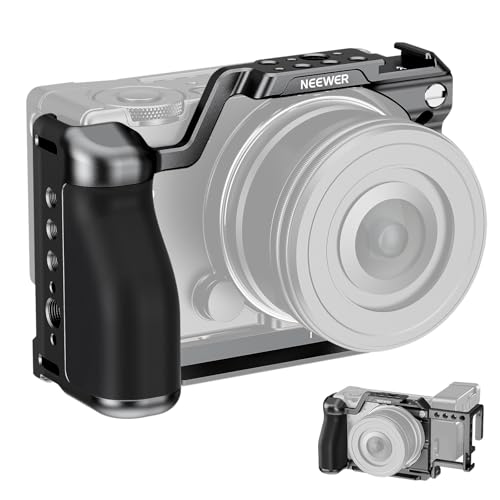 NEEWER カメラケージ fp/fp L用 金属製 EVF-11サポート/1/4”＆3/8”ネジ/Arca型クイックリリースプレート/人間工学シリコングリップ付き カ Amazon.co.jp: NEEWER カメラケージ fp/fp L用 金属製 EVF-11サポート