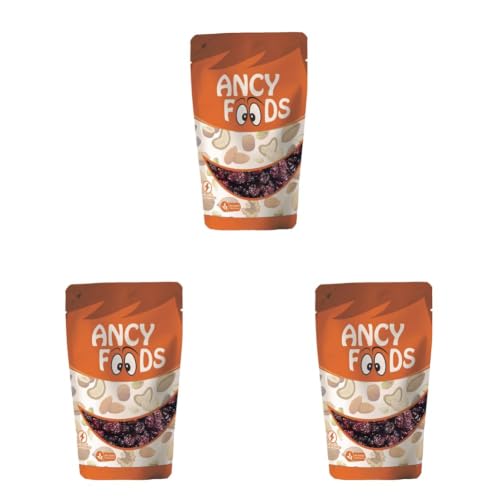 Image of Ancy Dry Fruits (Dried Cranberry 250 Gram) (Pack of 3)