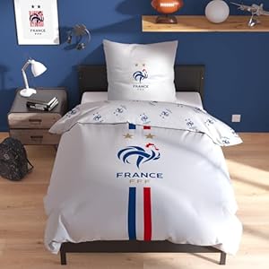 Parure de Lit Enfant FFF Classic 1 Personne | 100% Coton