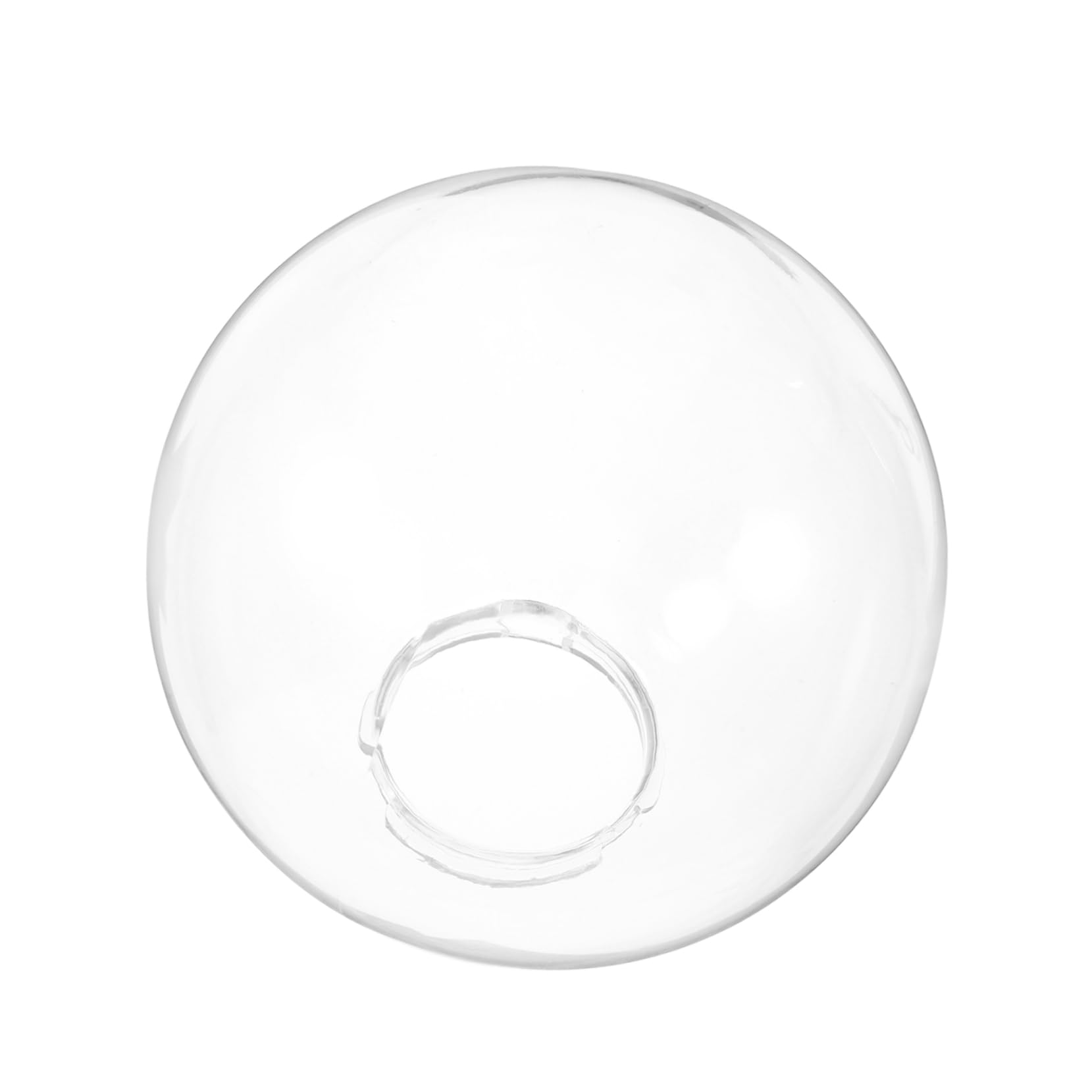 Sfera Coprilampada Trasparente in Plastica per Lampioni, Decorazione