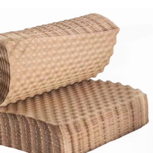 50 Hojas Papel de Burbujas, 29x30cm Envoltura de Papel de Burbujas Ecológica, Suministros de Embalaje, Papair Wrap para Mudanzas, Embalajes y Envíos (A)