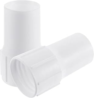 DOITOOL 2 Pack Pool Vacuum Hose Cuffs, 1-1/2 Inch Threaded Hose Cuff for Spiral Wound Swimming Pool Vacuum Hose, Connects The Vacuum Head to The Vacuum Skimmer