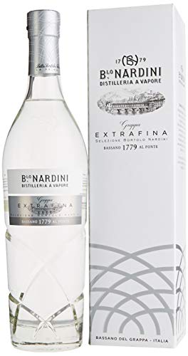Nardini Grappa EXTRAFINA 42% Vol. 0,7 l + GB Cover