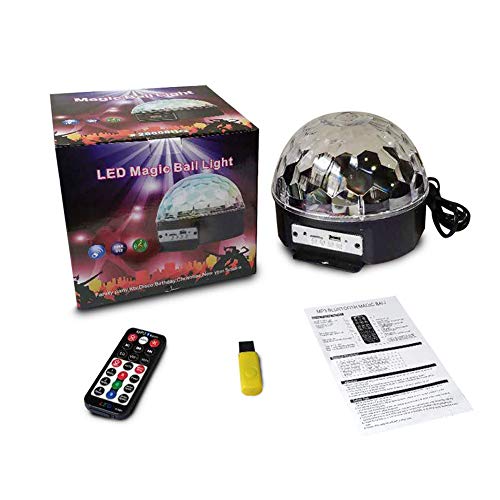 Z·Bling Bluetooth Disco Ball Lights,9 Kleuren LED Party Lights DJ Geluid Geactiveerde Roterende Lichten Draadloze Telefoon Verbinding Met Bluetooth Speaker MP3 Play En Afstandsbediening Voor Thuis KTV Bruiloft - Image 8