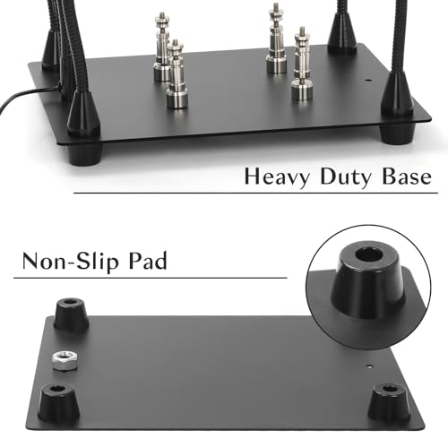 Soldering Helping Hands, Soldering Station with 3X LED Magnifying Glass - Image 6