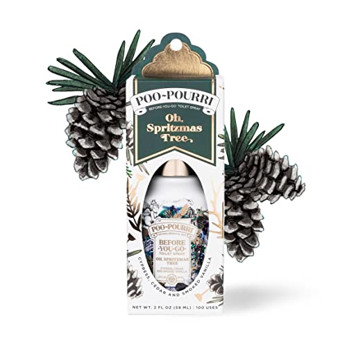 Image of Poo~Pourri Toilet Spray, Oh Spritzmas Tree, 2 Fl Oz (Pack of 5)
