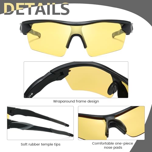 Image of Myiaur Night Vision Glasses for Men & Women