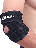 肘 サポーター LICLI (リクライ) 肘サポーター スポーツ トレーニング 用 バレーボール ゴルフ テニス肘 筋トレ 衝撃 吸収 通気性 ひじサポーター 左右兼用 男女兼用 子供 (ジュニア)から 大きいサイズ の方まで ブラック