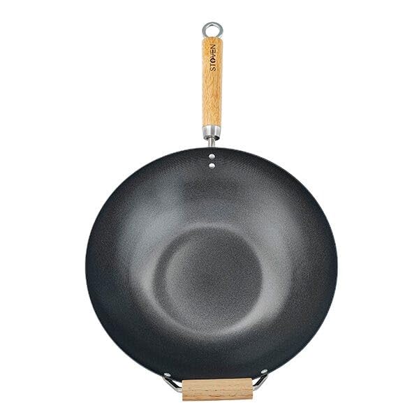 STOVEN Wok antiadherente de calibre pesado de 34 cm