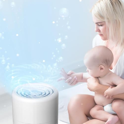 Purificador de aire para dormitorio, limpiador de aire compacto de interiores 4