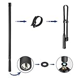Bingfu Radio Antenna Dual Band VHF UHF 136-460 MHz Foldable CS Tactical SMA Female Amateur Radio Antenna Compatible with Baofeng BF-F8HP UV-5R UV-82 BF-888S CB Handheld Radio Walkie-talkie - Image 3