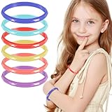 STOBOK 18Pcs Bangle Bracelets Kids Bangles Cute Candy Color Bracelets Costume Jewelry Party Favors for Children Women Girls