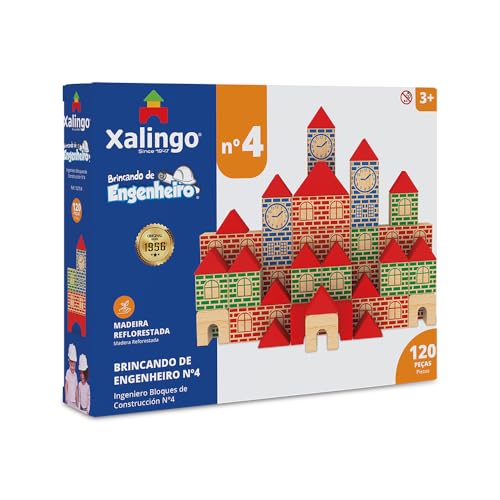 Brinquedo engenheiro 120 peças