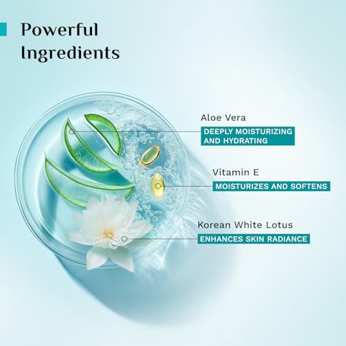 PILGRIM Korean 99% Pure Aloe Vera Gel 200ml with Vitamin E & Vitamin B5 for Face & Hair | Hydrates & Soothes Skin | Conditions & Softens Hair | Free from Parabens, Sulphates, Mineral Oils & Fragrance I For Women and Men - Image 5