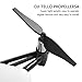 plplaaoo 4-teilige Propeller für DJI Tello, geräuscharm, Ersatzblätter, Quadcopter-Zubehör, Ersatz-Schnellspanner für DJI Tello, Mini-Drohne mit Vier Achsen Exklusive Schrauben(Schwarz)