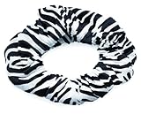TASSI (Zebra) Hair Holder Head Wrap Stretch Terry Cloth, The Best Way To Hold Your Hair Since...Ever!