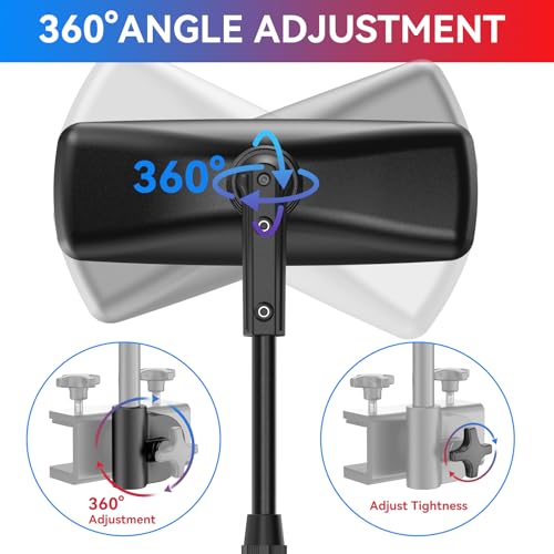 Image of Boat Mirror, Upgrade Pontoon Boat Rear View Mirror for Pontoon Boat
