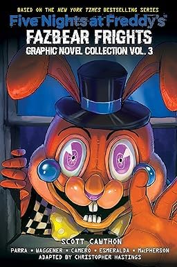 Five Nights at Freddy's Fazbear Frights Graphic Novel Vol (1-3) Collection 3 Books Set By Scott Cawthon      Paperback – September 27, 2023
