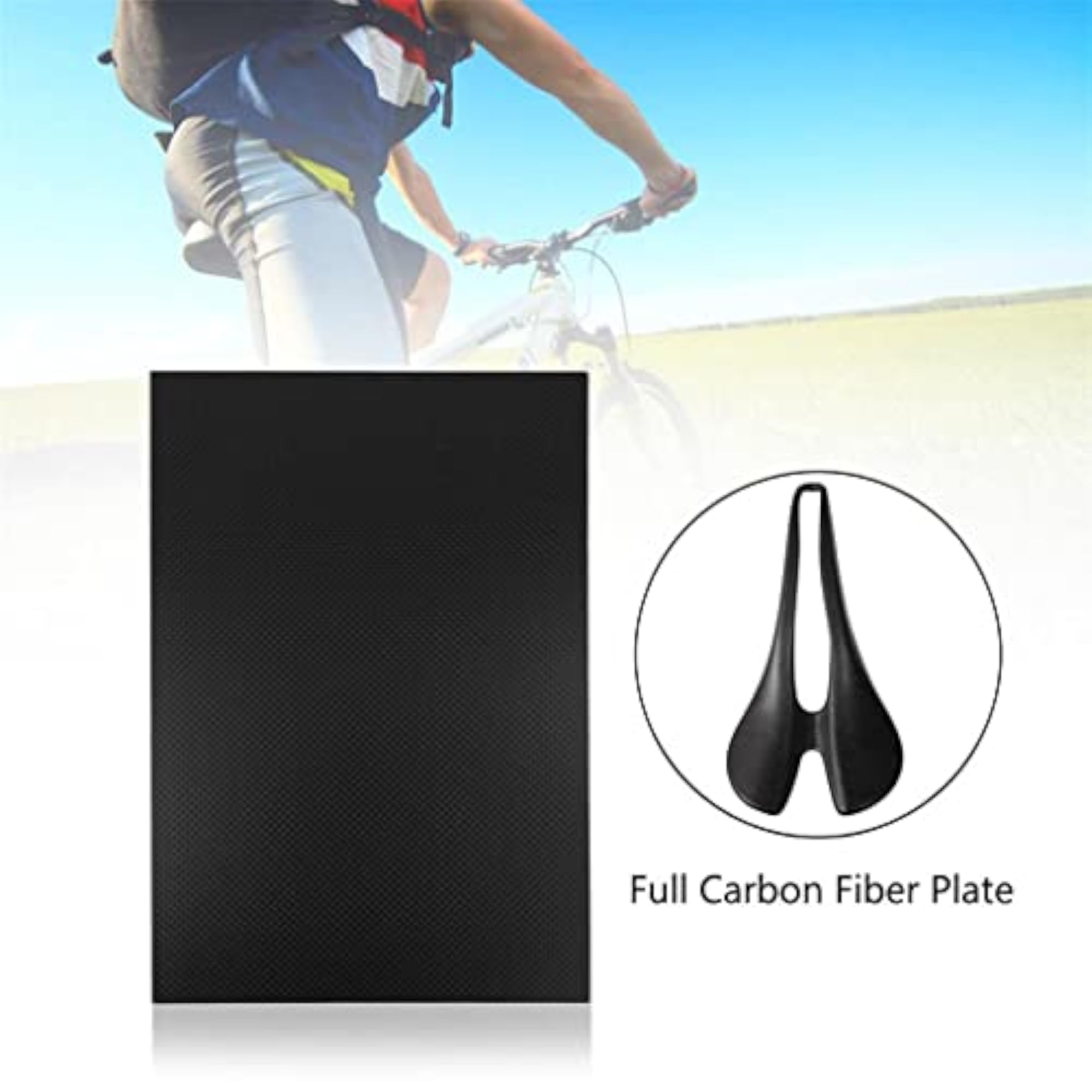 Black Carbon Fiber Plate Panel 200X300Mm