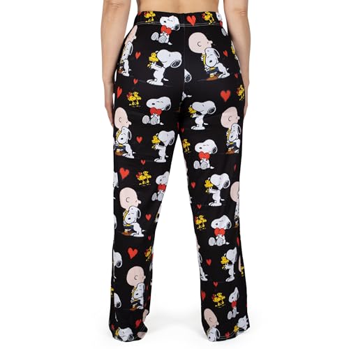 BRIEF INSANITY Snoopy Floral Lounge Pajama Pants for Men and Women (S-XXL)3