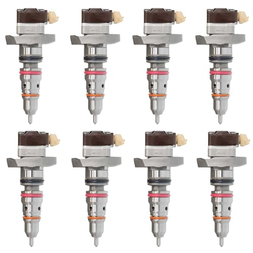 8Pcs New Fuel Injector Compatible with Ford 7.3L Powerstroke Diesel 1999 2000 2001 2002 2003 5C3Z-9VE527-ARM 1823751C91 1823751RX91 1831487C92
