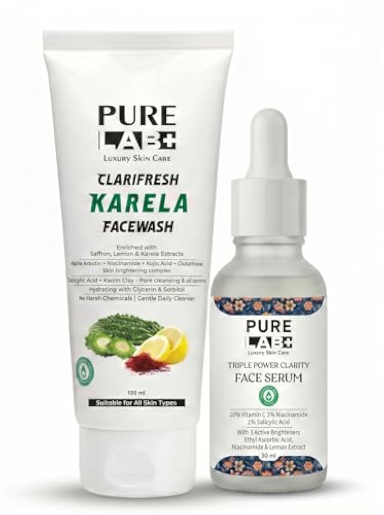 + Clarifresh Karela Face Wash & Triple Power Clarity Serum