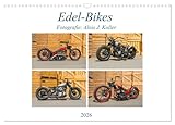 Edel-Bikes 2026 (Wandkalender 2026 DIN A3 quer), CALVENDO Monatskalender: Edle Custombikes in Szene gesetzt (CALVENDO Mobilitaet)
