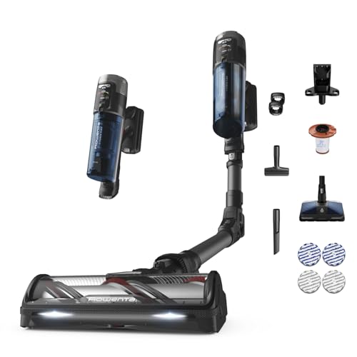 Rowenta X-Force Flex 12.60 Neo, Aspirapolvere Senza Fili Aspira e Lava, 150 AirWatts, Regolazione...