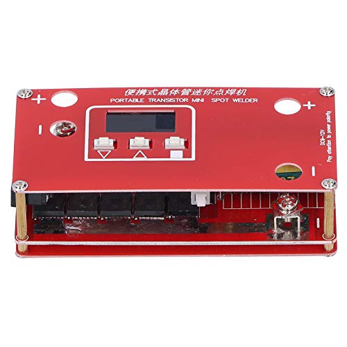 Spot Welder, Portable Spot Welding DIY Mini LCD Screen Handheld Making Battery Packs Equipment for Battery Plate, Repair