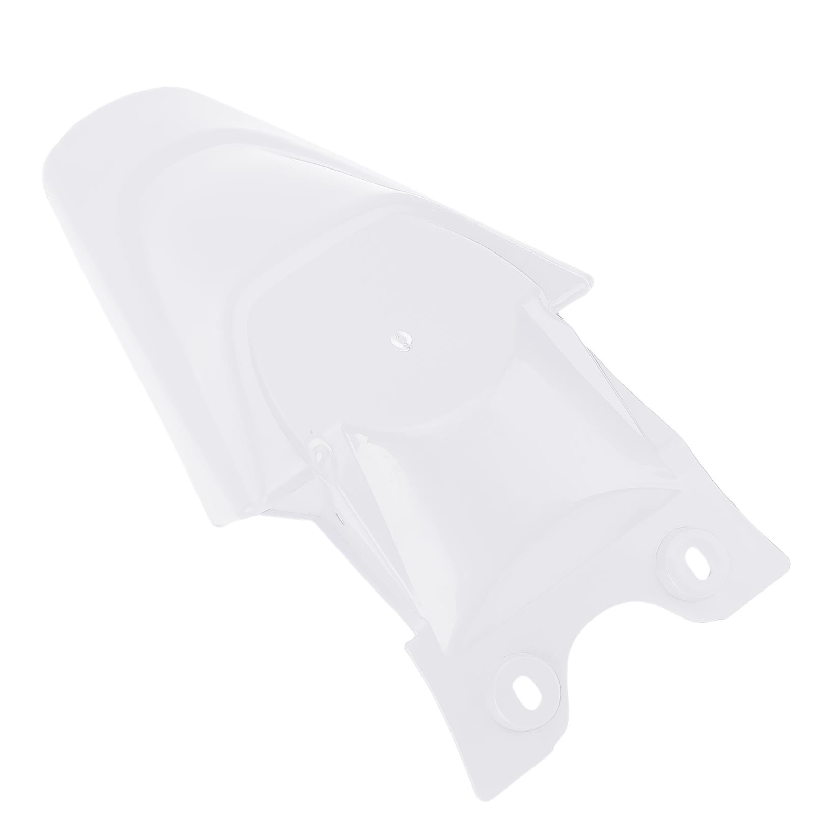 Garde-boue arrière de moto en plastique, protection de queue, garde-boue de remplacement pour KLX110 KX65 Dirt Pit Bike Motocross, garde-boue arrière ABS haute durabilité (Blanc)