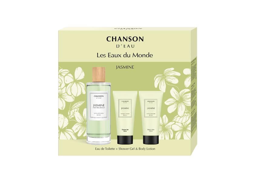 SET DE REGALO LES EAUX DU MONDE JASMINE| EAU DE TOILETTE 100ml,...