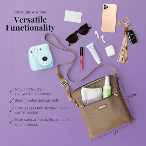 Image of Baggallini womens Go Bagg With Rfid Phone Wristlet