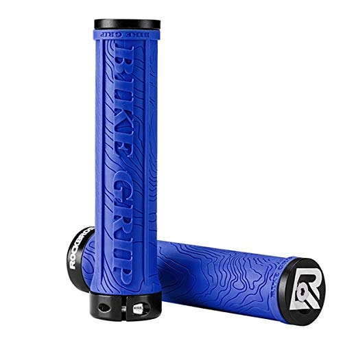 Poignée VTT antidérapante 3D souple pour un verrouillage parfait du guidon