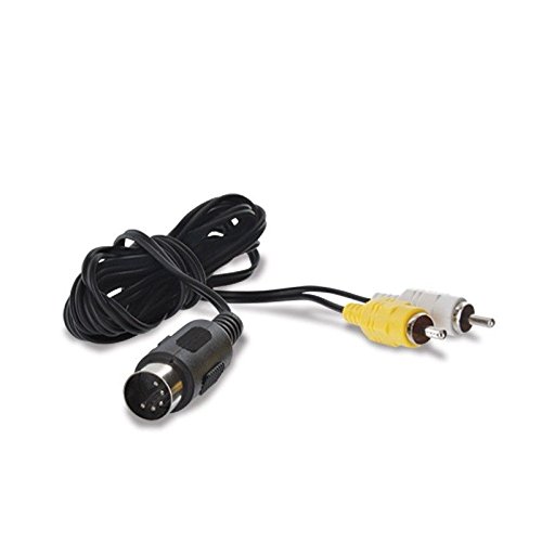 OSTENT AV RCA Audio Video TV Adapter Cable for Sega Genesis 1 Mega Drive Master System