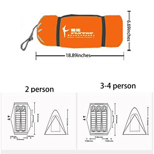 Carpa Dome Ligera Impermeable para Camping 2 Personas miniatura 2