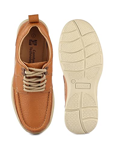 Image of Red Chief Leather Formal Shoe for Men's | Genuine Leather and Comfortable and with TPR Sole | Shoe is Light, Flexible, Strong, and wear-Resistant, Non-Slip. | RC3487