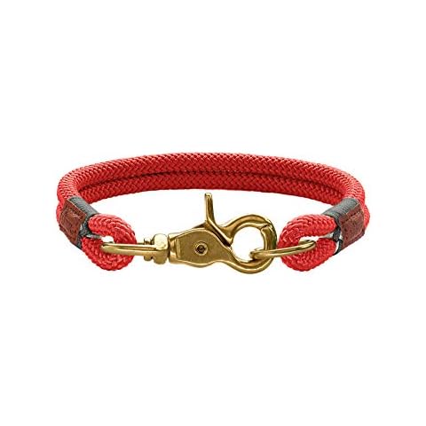 HUNTER Collar Oss 45/8 with Rope in Red Cover