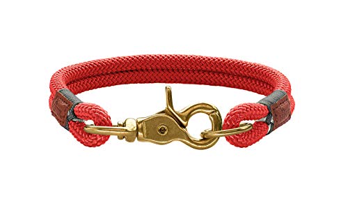 HUNTER OSS Hundehalsung, maritim, nautisch, M, rot
