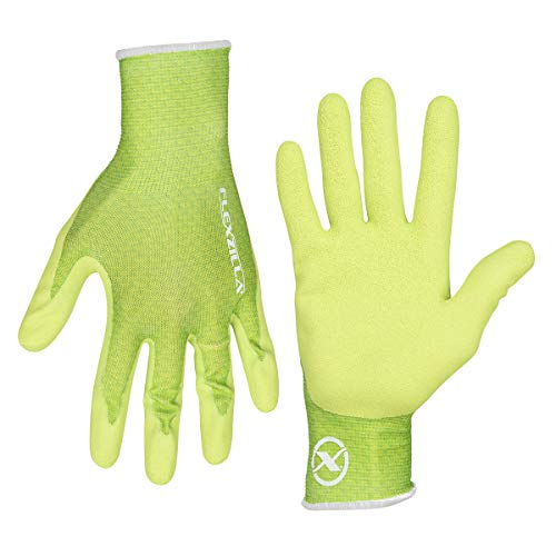 Flexzilla GC221M Foam Latex Dip, ZillaGreen, M Women's Garden Glove, Medium