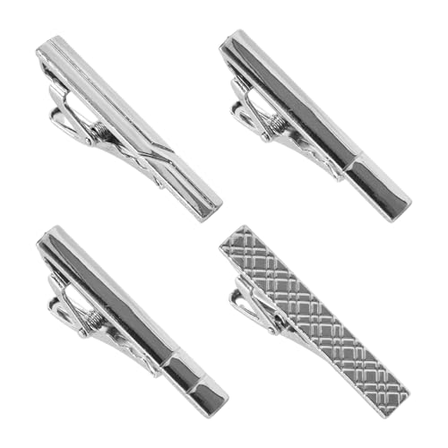 👔【Design elegante e funzionale】​ Questo elegante Spille Da Cravatta Sottili garantisce che la cravatta cada verticalmente e rimanga saldamente in posizione. È perfetto per cravatte di taglia standard, funzionando benissimo sia per occasioni formali che informali. Il suo design semplice e raffinato rende facile l'abbinamento con tutti i stili di cravatte, aiutandovi a esprimere un charme gentiluomo senza sforzo.​