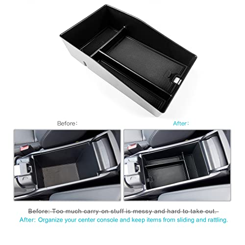 Image of CDEFG for 2023 2024 2025 2026 2027 HR-V Center Console Organizer for 2023 2024 2025 2026 2027 Honda HRV HR-V Accessories Middle Console Armrest Tray Storage Box Secondary Insert Tray