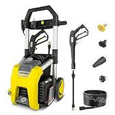Kärcher K1700 Max 2125 PSI Electric Pressure Washer with 3 Spray Nozzles - Great for Cleaning Cars, Siding, Driveways, Fencing and More - 1.2 GPM