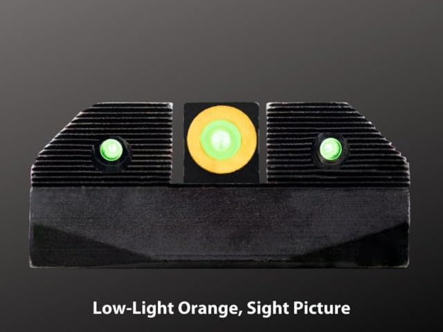 XS Sight Systems R3D 2.0 Sight, HK Optic/Supp VP9 OR, Orange, HK-R202P-6N