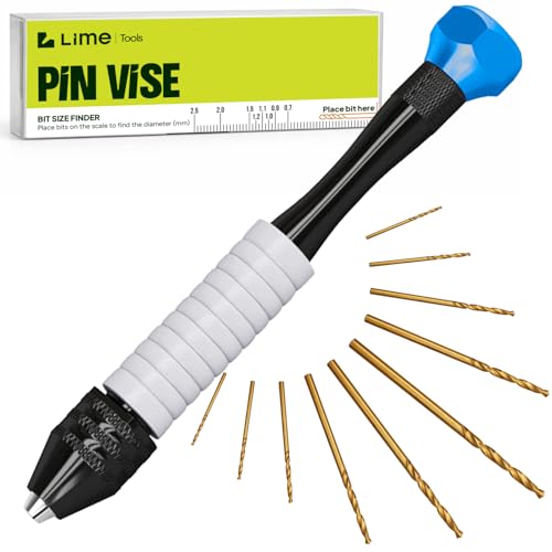 Craft911 Manual Craft Drill Sharp HSS Micro Mini Twist Drill