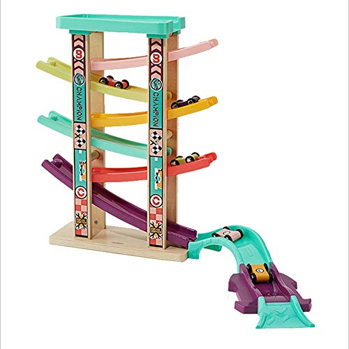 Chat Toddlers Balle Educatif Et Puzzle Rolling Ball Peradix Jouet Circuit De Billes Pour Bebe Et Jeu De Rampe A Billes