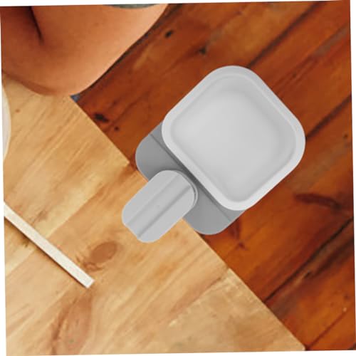 Set 2 Pzas Mini Bote de Basura con Clip Rotativo Blanco miniatura 5
