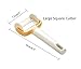 3Pcs/Set Rolling Angel Biscuit Ravioli Cutter | Rolling crimped circle cutter | Delicia Rolling Square Cutter