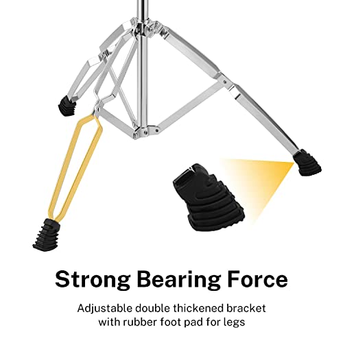 Donner EC2042 Snare Drum Stand, Adjustable Snare Stand Double Braced Extended thumb #3
