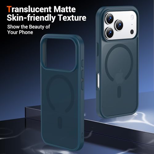 Image of Temdan Running Armband for iPhone 17 Pro Case,Drak Blue